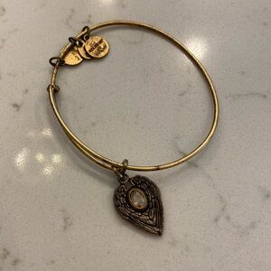 Alex and Ani Guardian Angel Wing Charm with Swarovski Crystal Accent Bangle